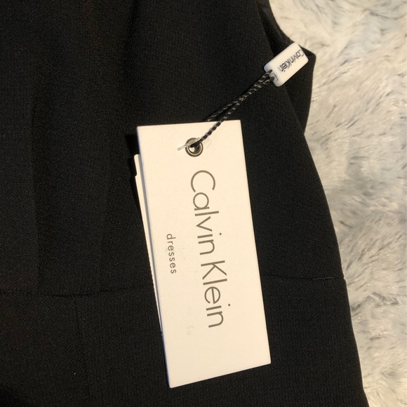 CALVIN KLEIN Black Button Up Dress - Picture 7 of 13